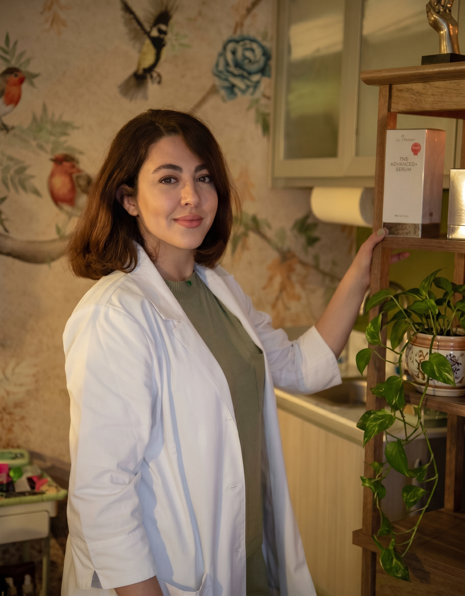 Portrait of Sara Jahromi, founder of Skin BeautyQ